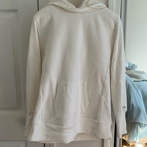 Alo yoga fuzzy sweatshirt